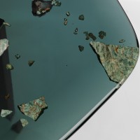 <a href=https://www.galeriegosserez.com/gosserez/artistes/t-sakhi.html> T SAKHI </a> - Reconciled Fragments - Table basse Amazonite